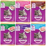  Combo 12 gói Pate Whiskas 80g cho Mèo Lớn 