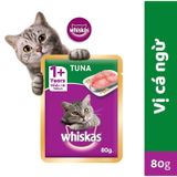  Combo 12 gói Pate Whiskas 80g cho Mèo Lớn 