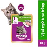  Combo 12 gói Pate Whiskas 80g cho Mèo Lớn 