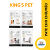  Pate King's Pet gói 70g dành cho Chó Mèo 