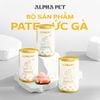  Pate cho Chó Mèo ALPHA PET 8 vị lon 400g 