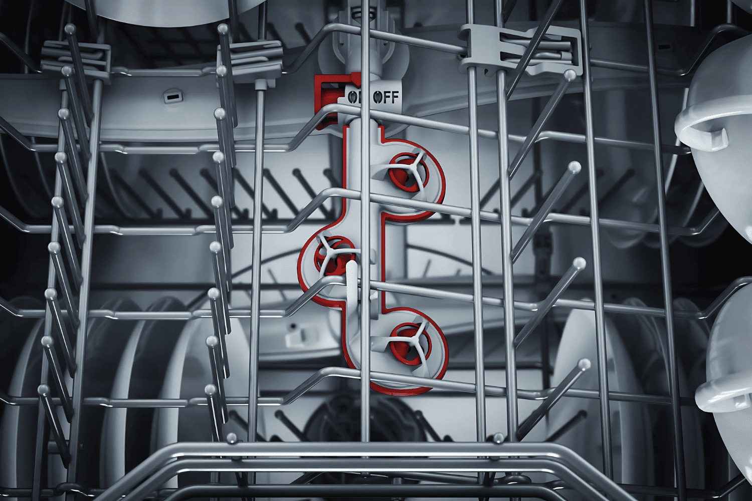 Máy Rửa Bát Âm Bán Phần Bosch SMI6ZDS49E Series 6