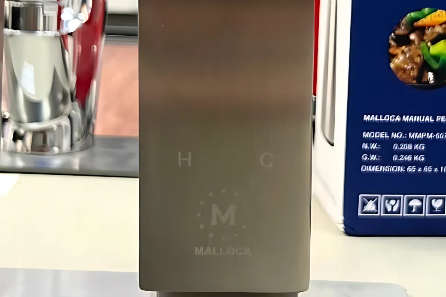 Vòi Rửa Bát Nóng Lạnh Malloca K536S | Inox 304