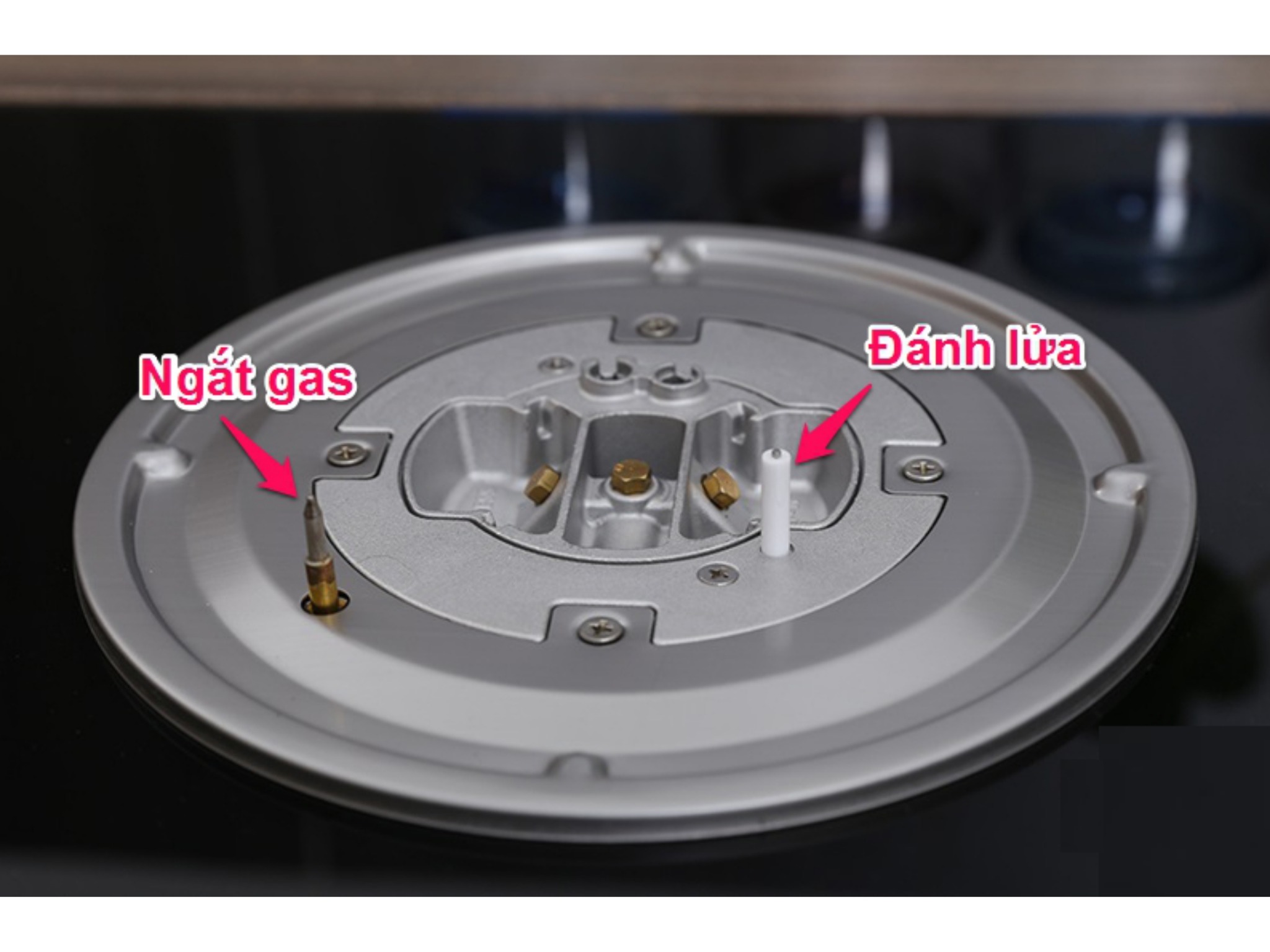 Bếp Gas Malloca AS 9502W (Màu Trắng) - Bếp Âm 02 Vùng Nấu