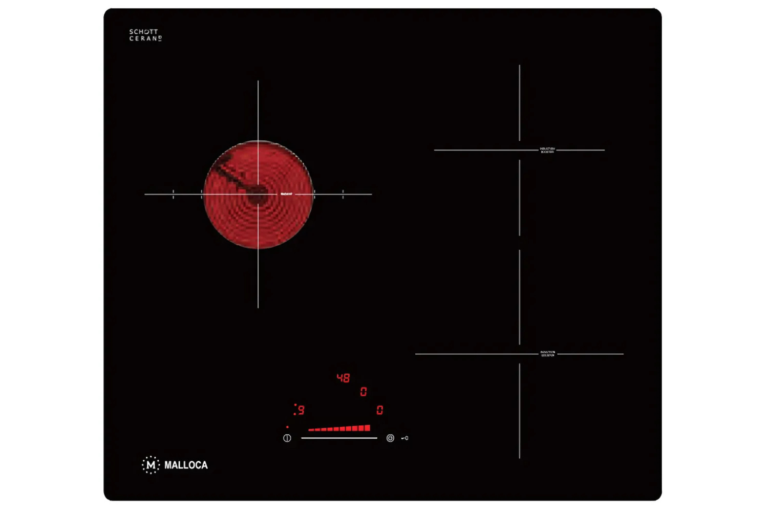 Bếp Điện Từ Malloca MIR 593