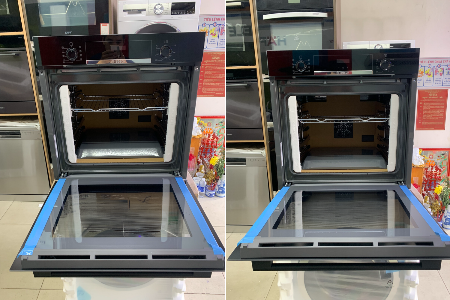 Lò Nướng Bosch HBG5370B0 Serie 6 | Lắp Âm 71 Lít