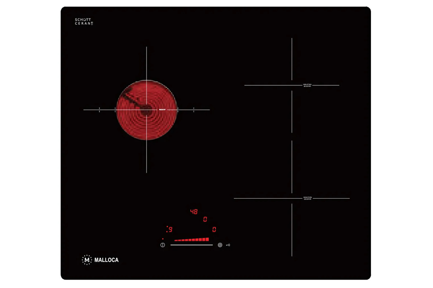 Bếp Điện Từ Malloca MIR 593