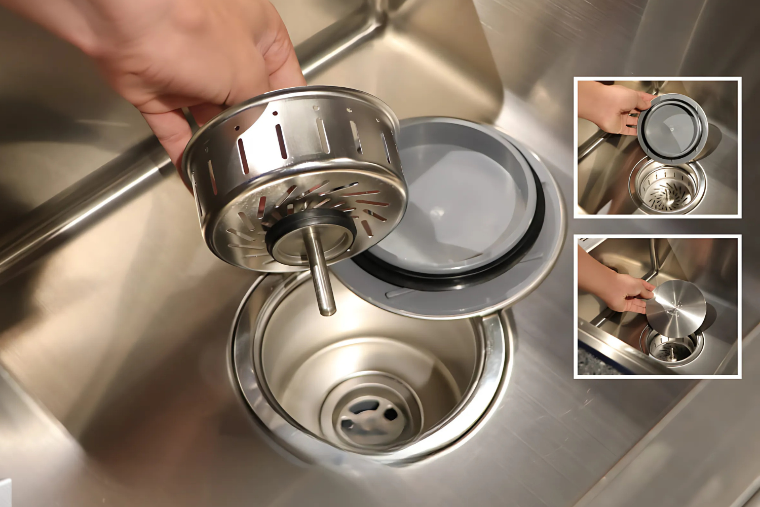 Máy Rửa Bát 2 Hố Inox 304 Malloca MS 8816 N