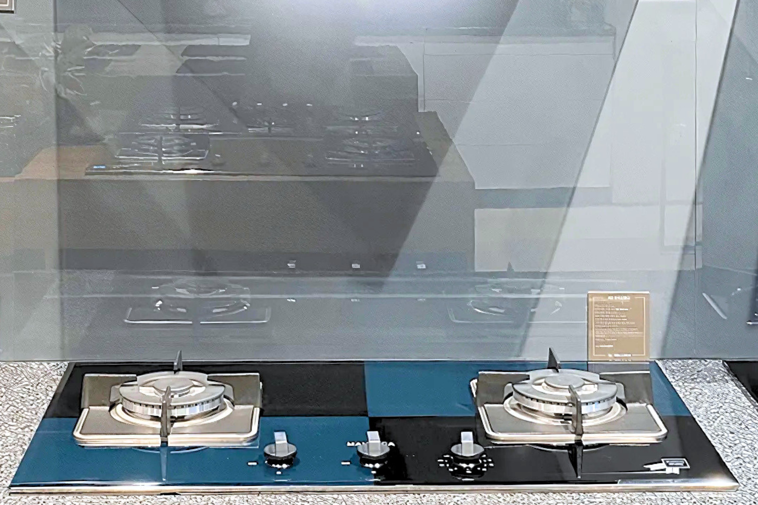 Bếp Gas Đôi Malloca AS 9402BG - Bếp Âm 02 Vùng Nấu