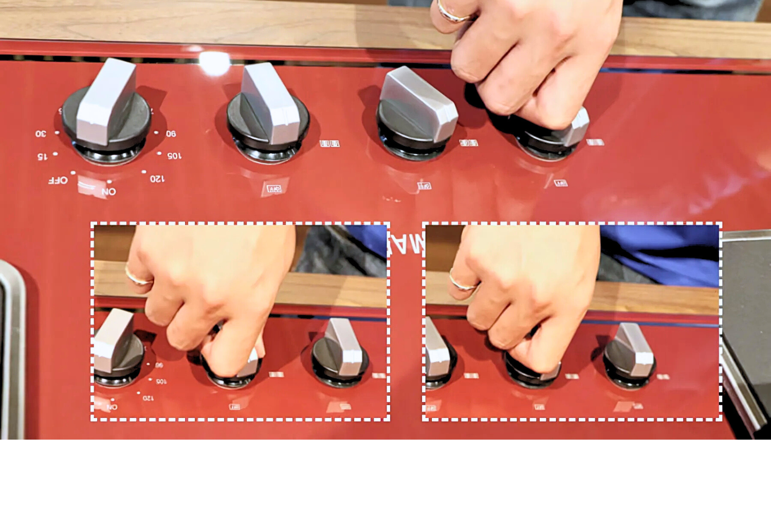 Bếp Gas Malloca AS 9403R  - Bếp Âm 03 Vùng Nấu