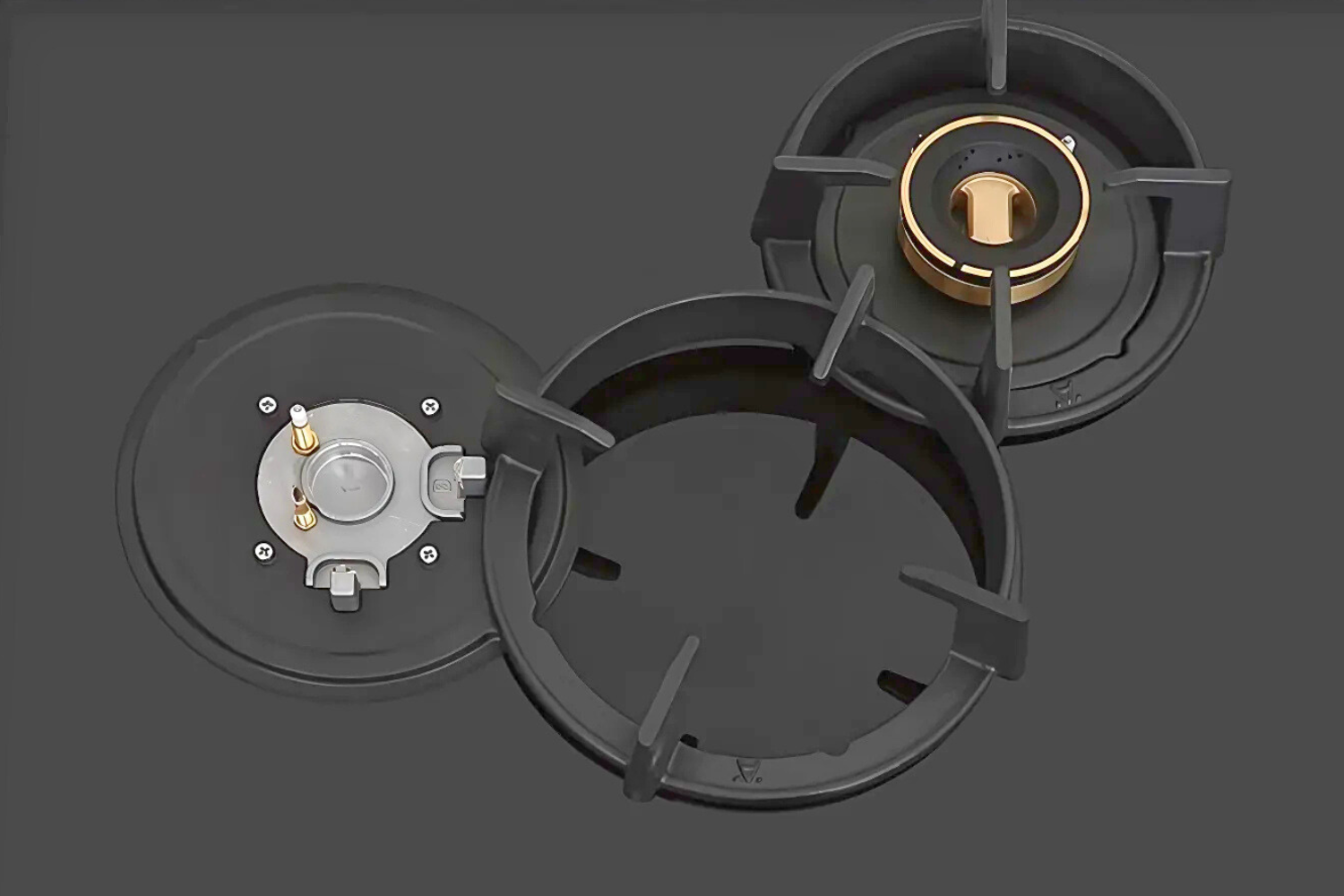 Bếp Gas Hafele HC-G783B (538.66.477) - Bếp Âm 03 Vùng Nấu