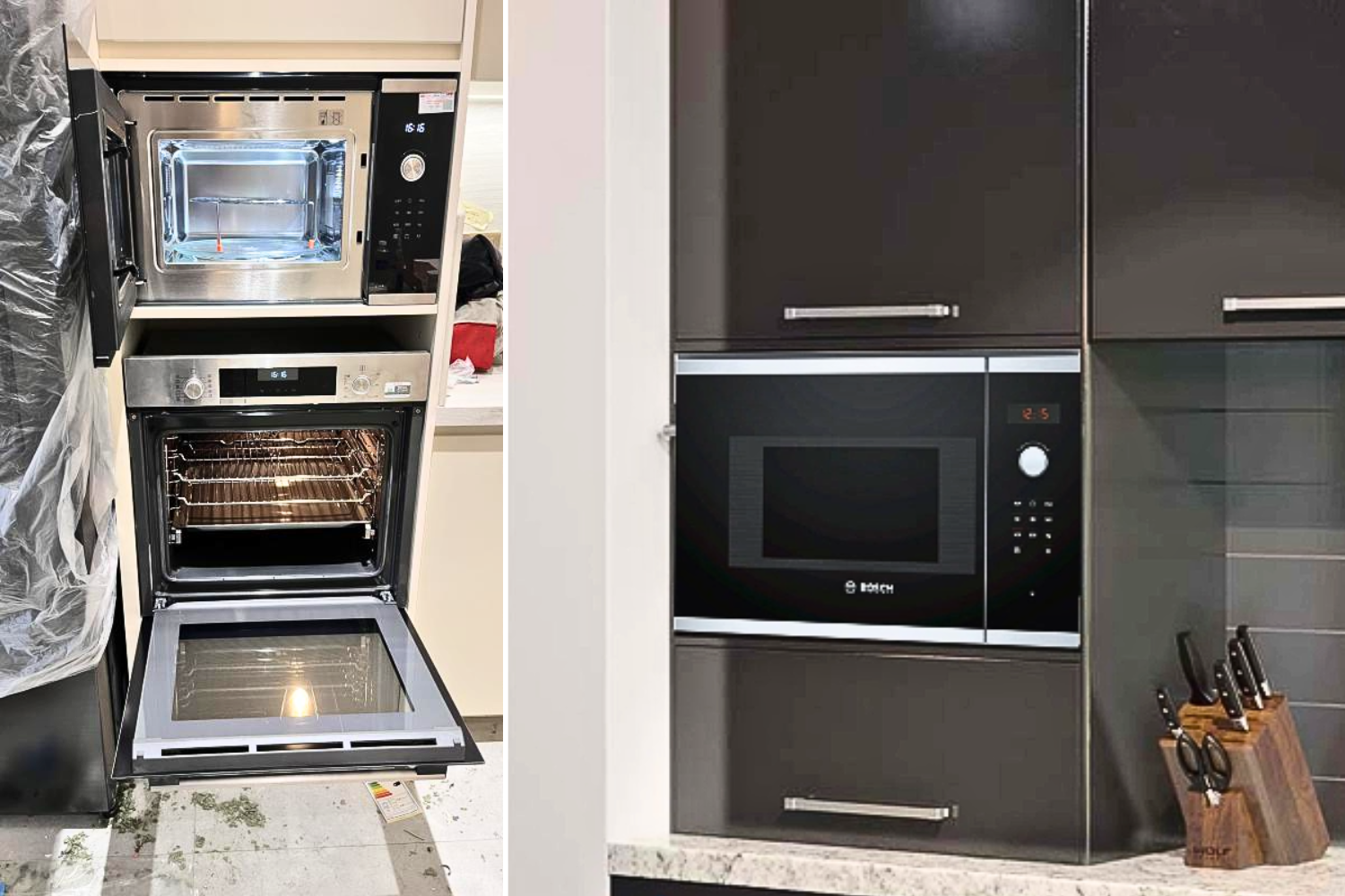 Lò Vi Sóng Âm Tủ Bosch BFL523MS0H Series 4 | Dung Tích 20L