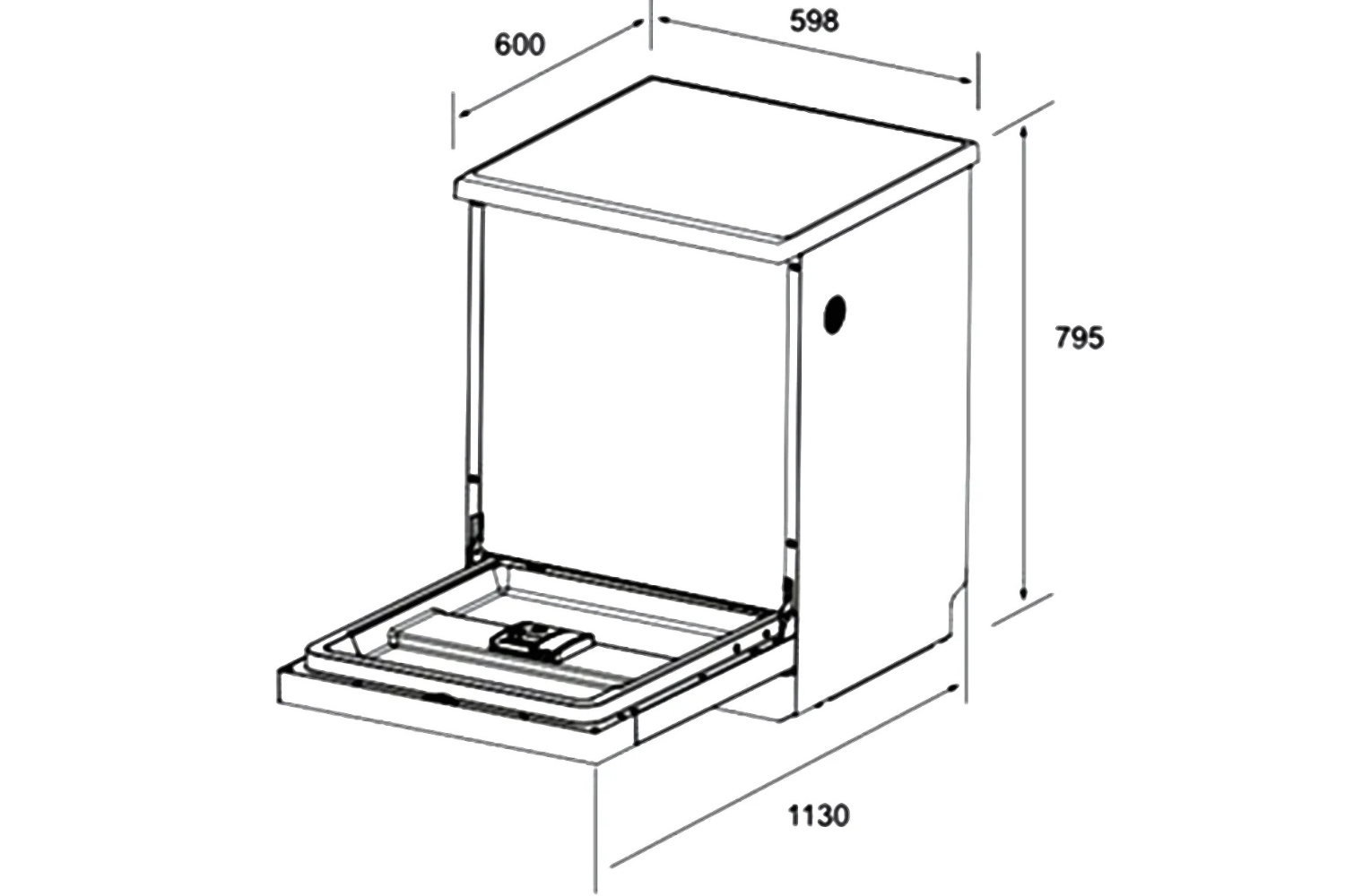 Máy Rửa Bát Độc Lập/Lắp Âm Canzy CZ BHN14PTC