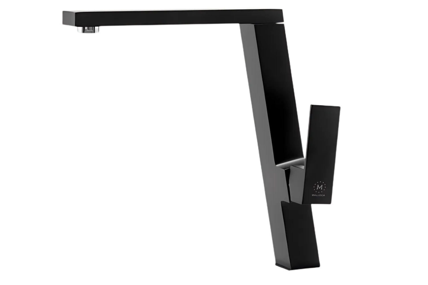 Vòi Rửa Bát Nóng Lạnh Malloca K131BL | Đồng Thau Sơn Giả Đá, Màu Đen