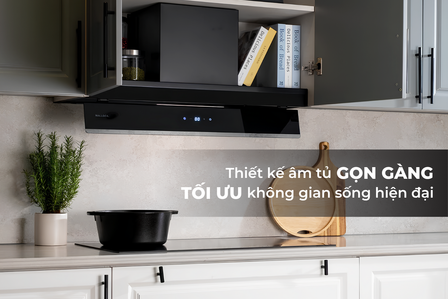 Máy hút mùi âm tủ Malloca Space MH 900SP