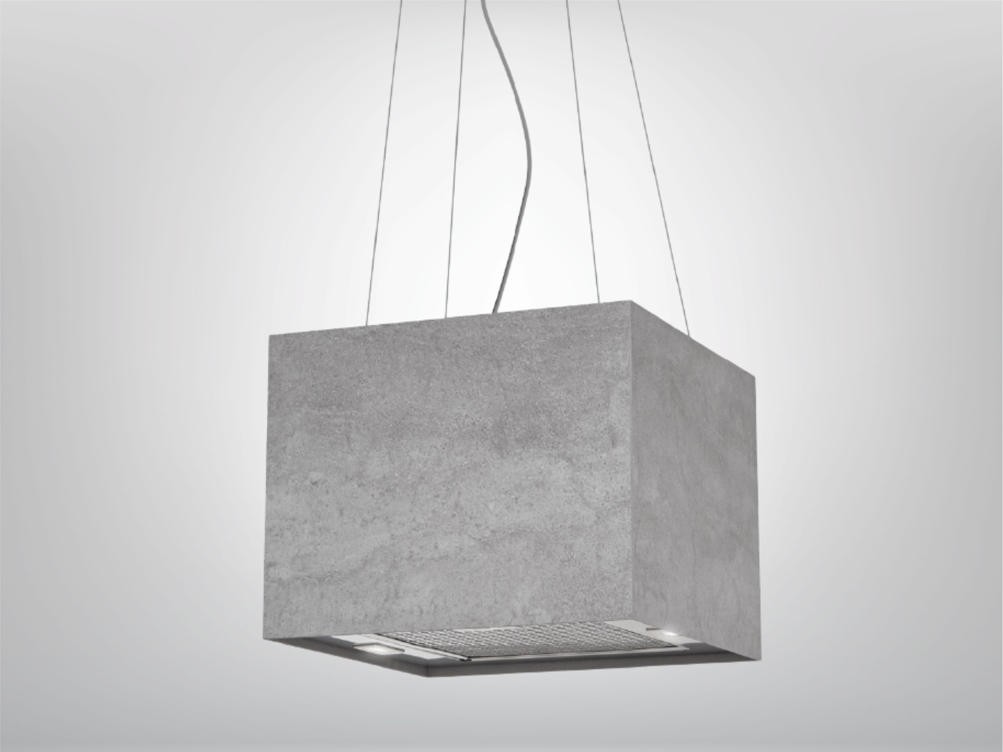 Máy hút mùi đảo Malloca CONCRETE K-400