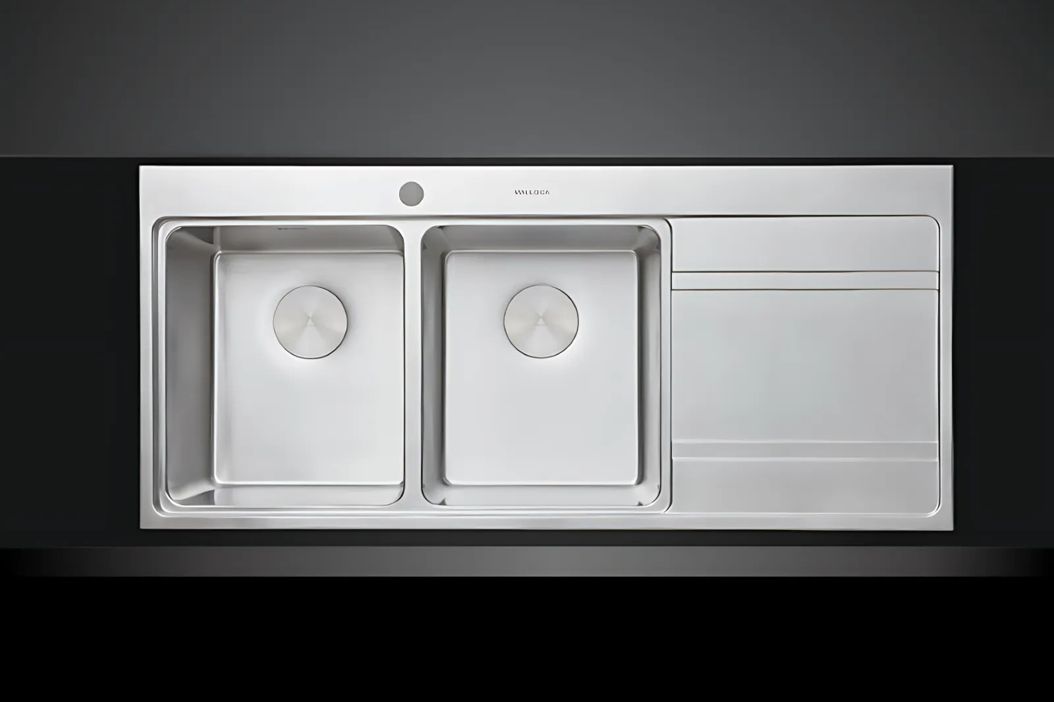 Máy Rửa Chén 2 Hố Inox 304 Malloca MS 7818