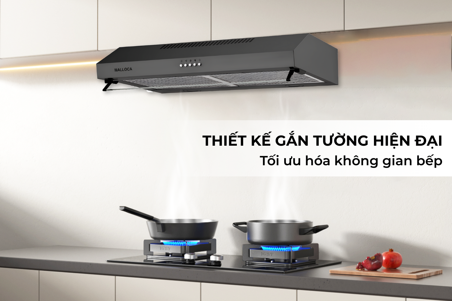 Máy hút mùi âm tủ Malloca H365.7B