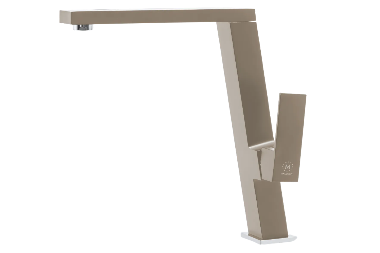 Vòi Rửa Bát Nóng Lạnh Malloca K131BR | Đồng Thau Sơn Giả Đá, Màu Đất