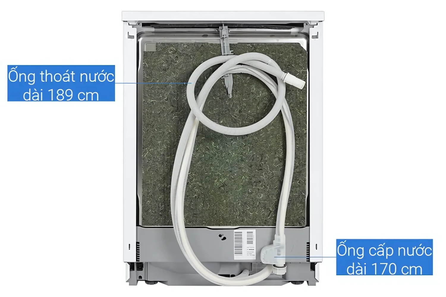 Máy Rửa Bát Độc Lập Bosch SMS4HAW48E Series 4