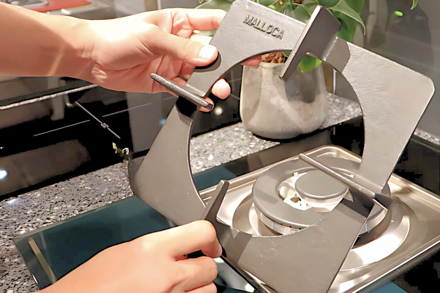 Bếp Gas Đôi Malloca AS 9402BG - Bếp Âm 02 Vùng Nấu