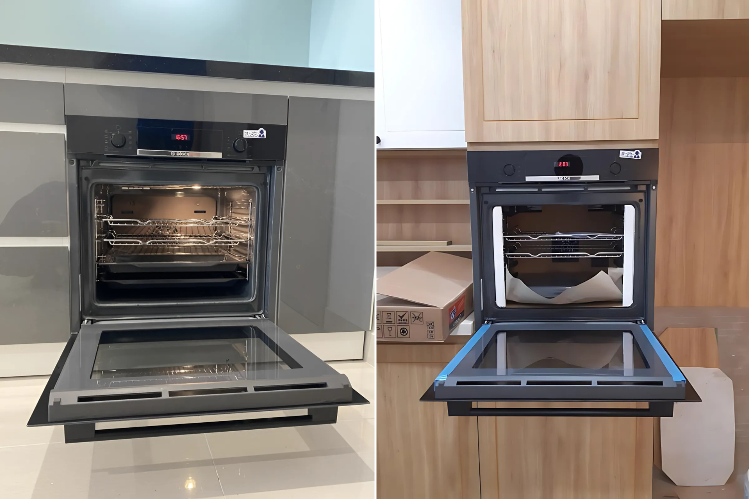 Lò Nướng Bosch HBS534BB0B Series 4 | Lắp Âm 71 Lít