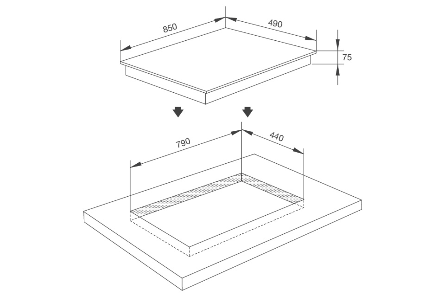 Bếp Gas Đôi Malloca AS 9402BG - Bếp Âm 02 Vùng Nấu
