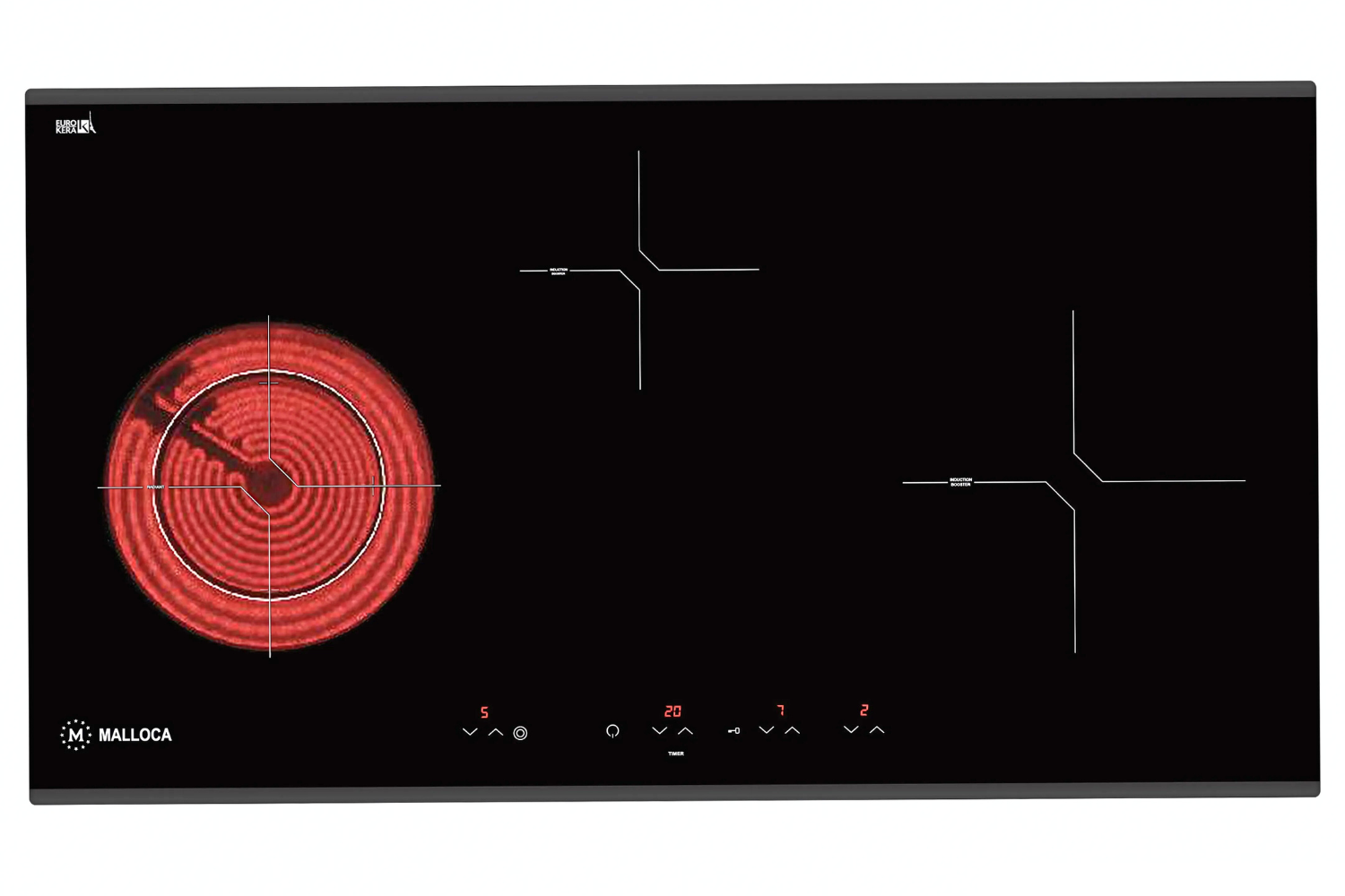 Bếp điện từ Malloca MH-03IRB S