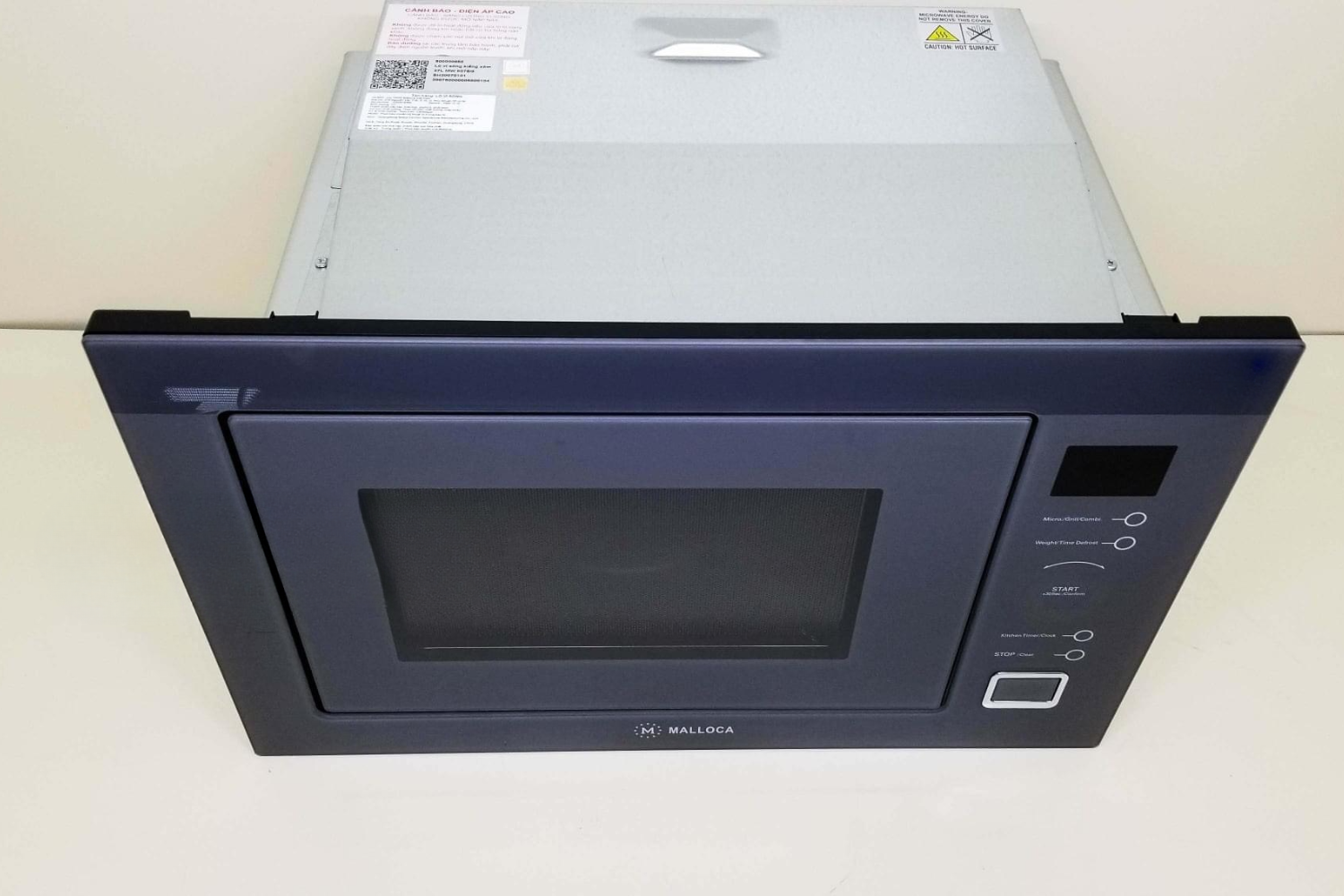 Lò Vi Sóng Có Nướng Malloca MW-927BG | Lắp Âm 27 Lít