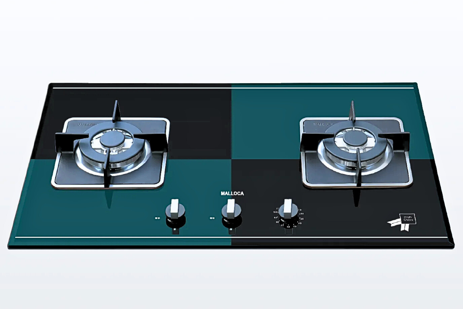 Bếp Gas Đôi Malloca AS 9402BG - Bếp Âm 02 Vùng Nấu
