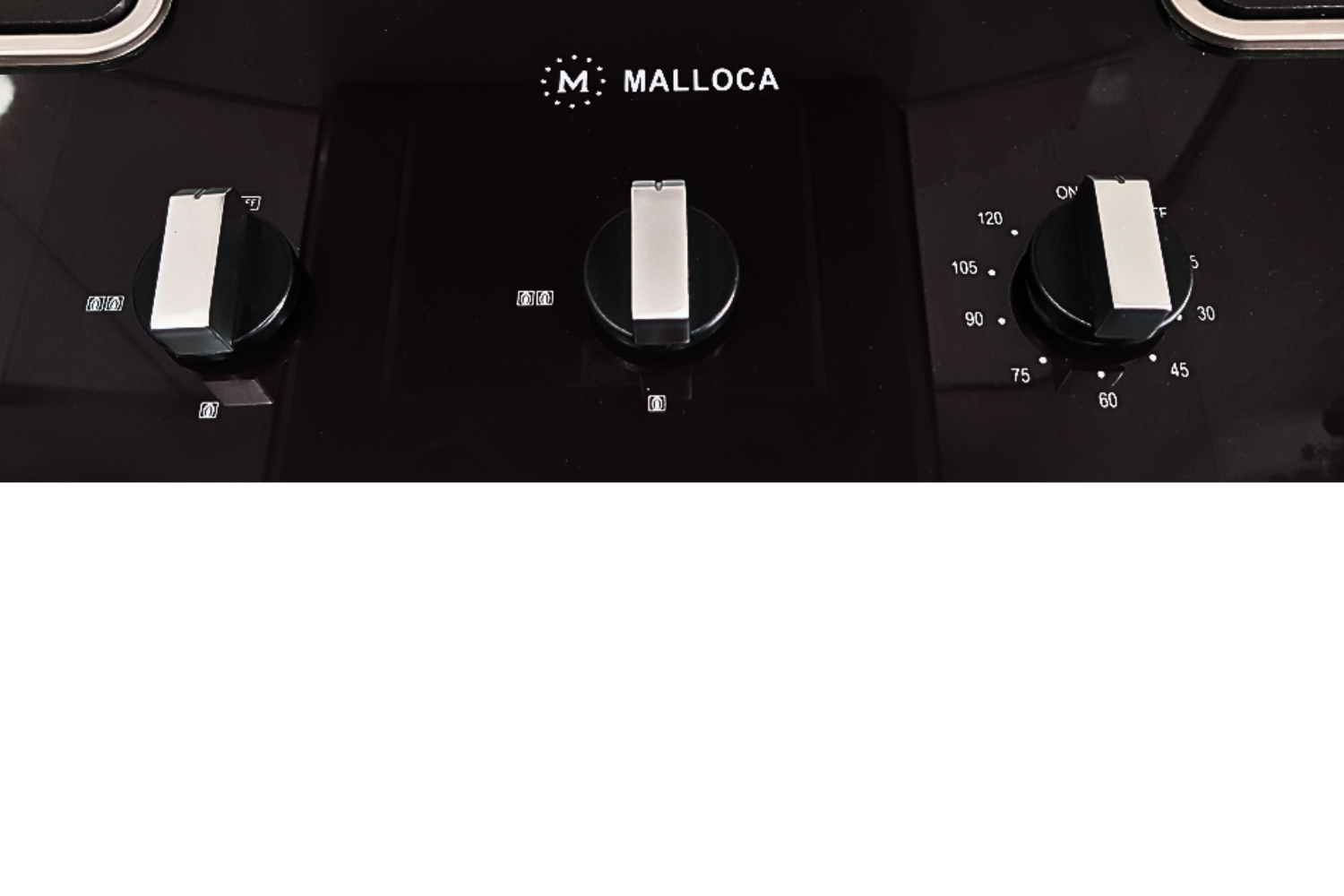 Bếp Gas Malloca AS 930B - Bếp Âm 03 Vùng Nấu