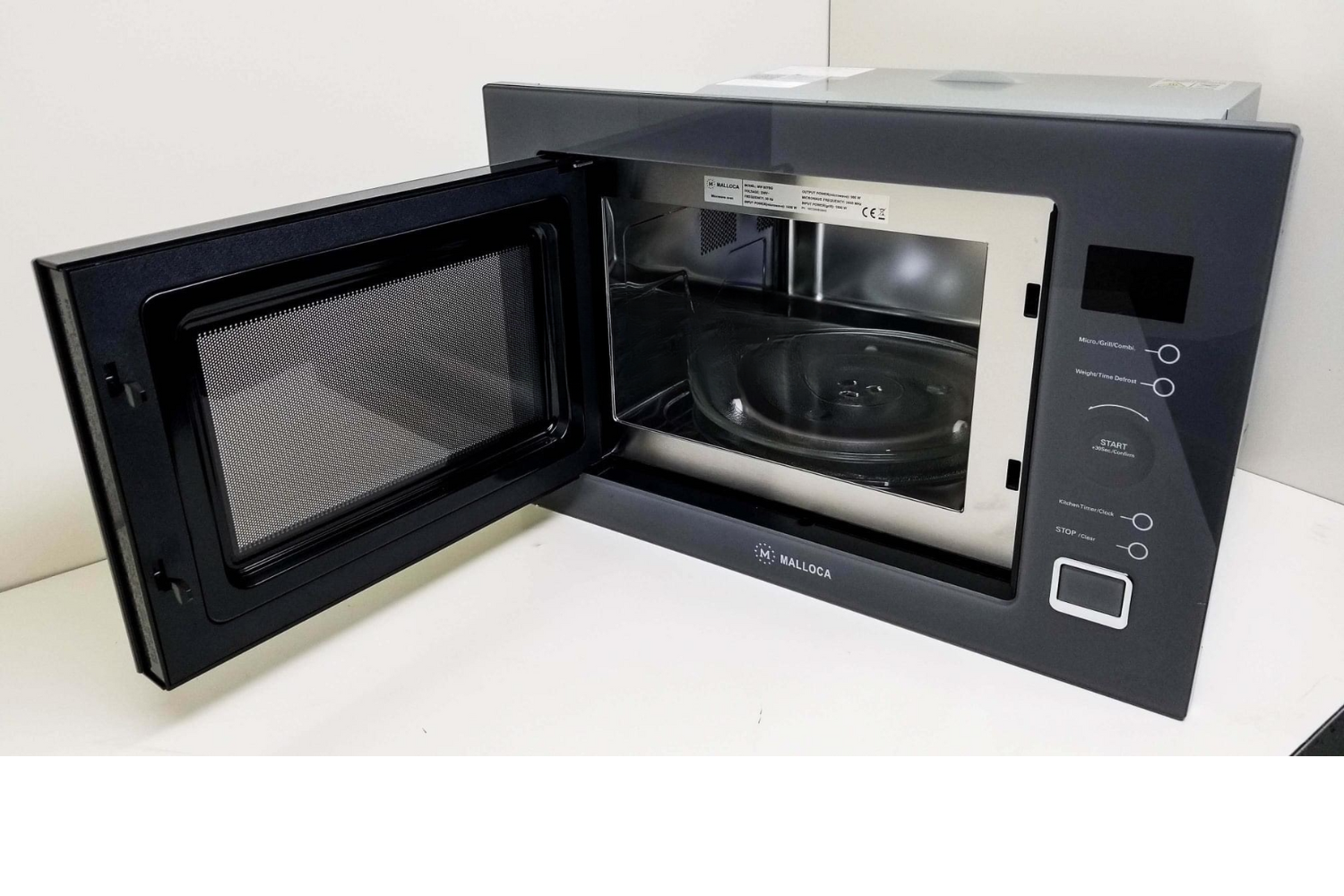 Lò Vi Sóng Có Nướng Malloca MW-927BG | Lắp Âm 27 Lít