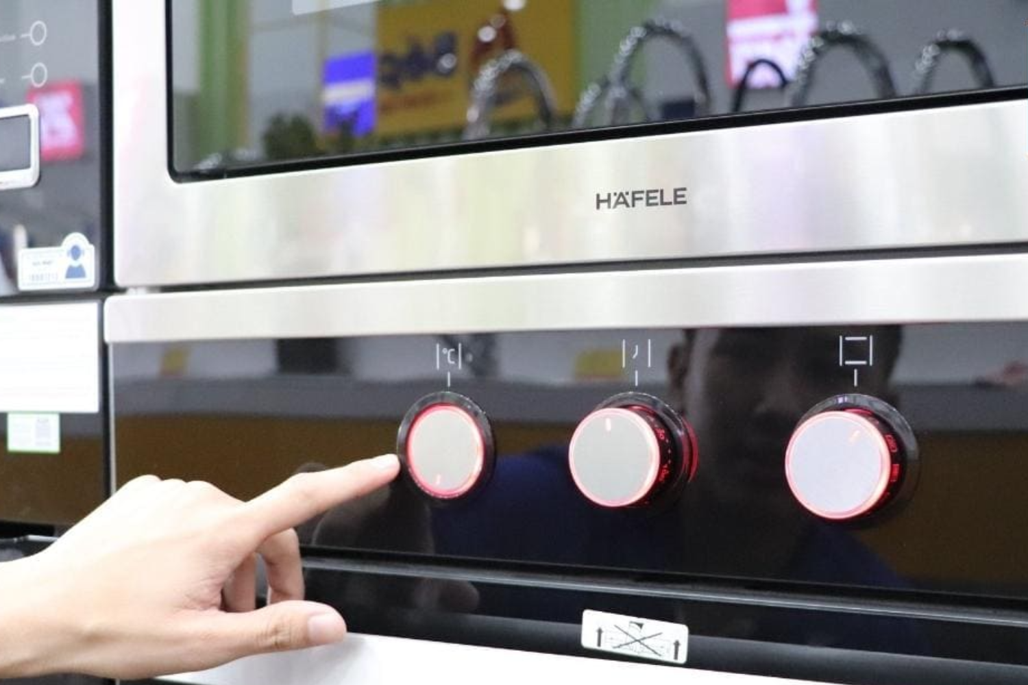 Lò Nướng Âm Tủ Hafele HO-K60B (534.05.581) | Lắp Âm 65 Lít