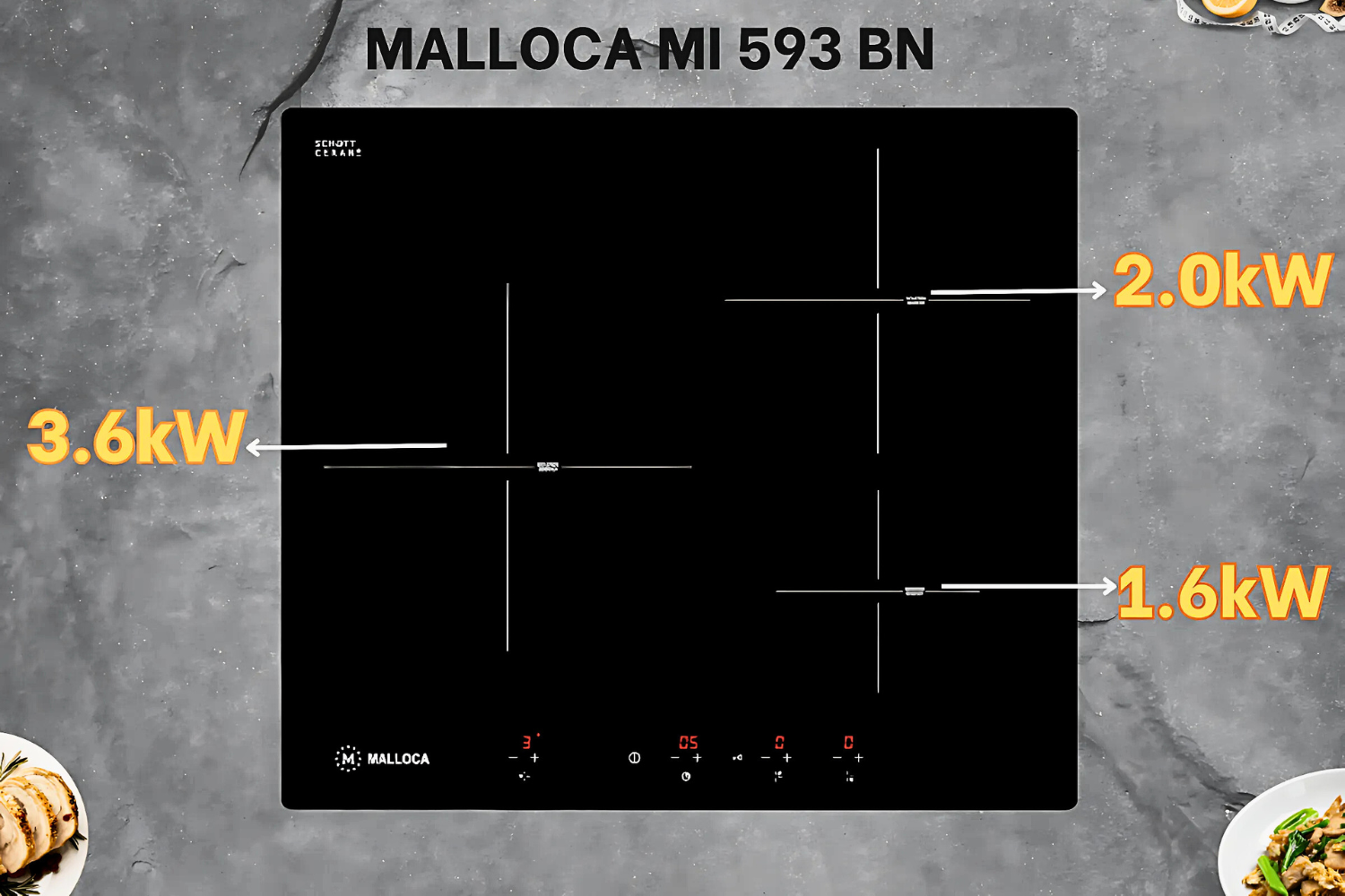Bếp từ Malloca MI-593B