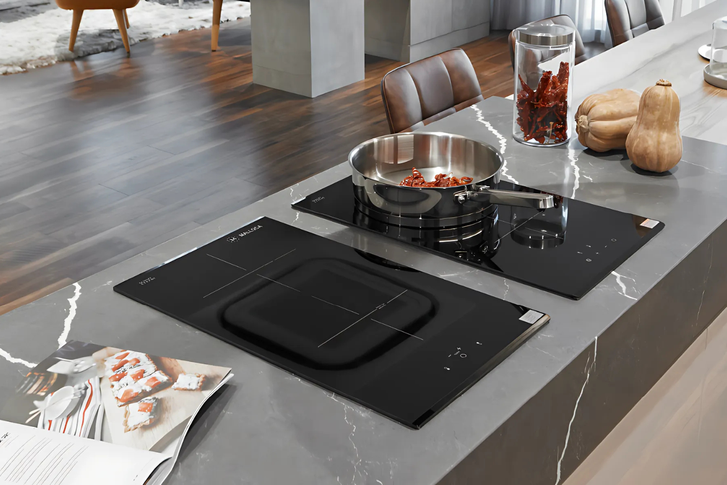 Bếp Từ Đôi Domino Malloca MDI 302