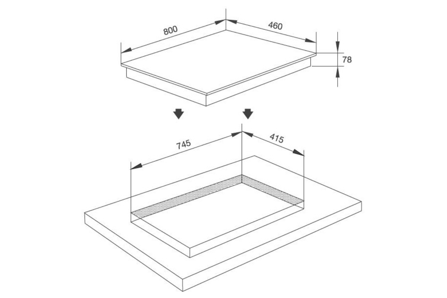 Bếp Gas Malloca AS 930R - Bếp Âm 03 Vùng Nấu