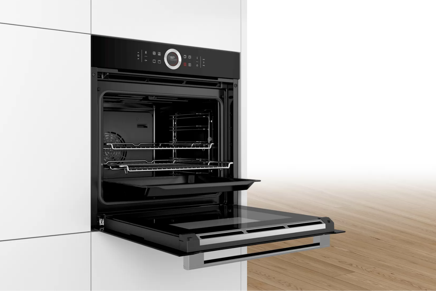 Lò Nướng Bosch HBG633BB1B Series 8 | Lắp Âm 71 Lít