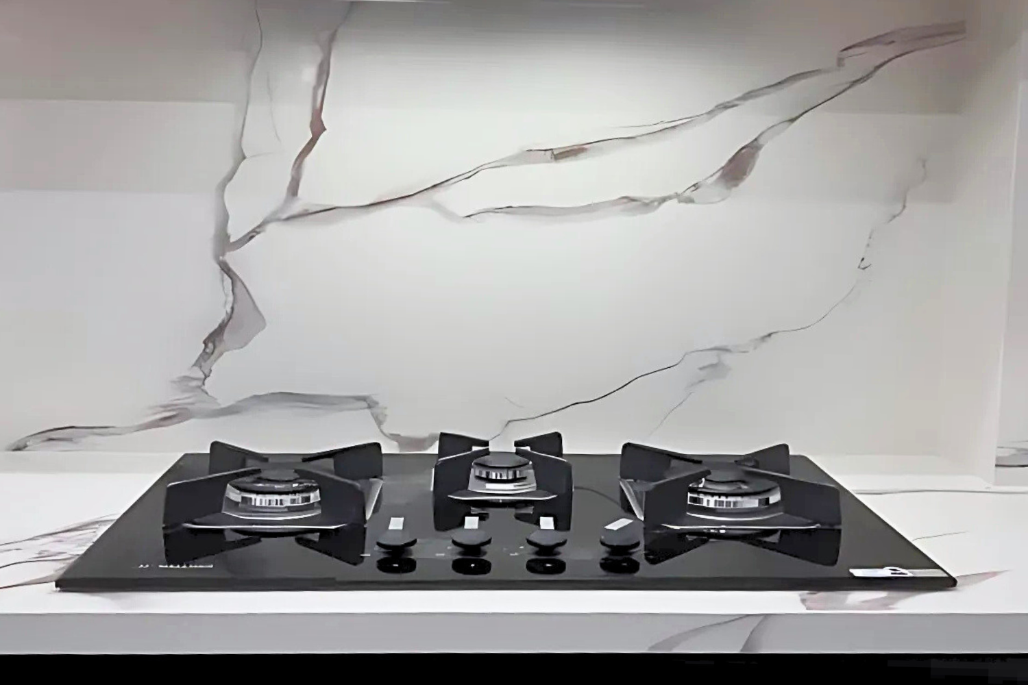 Bếp Gas Malloca AS 9603B - Bếp Âm 03 Vùng Nấu