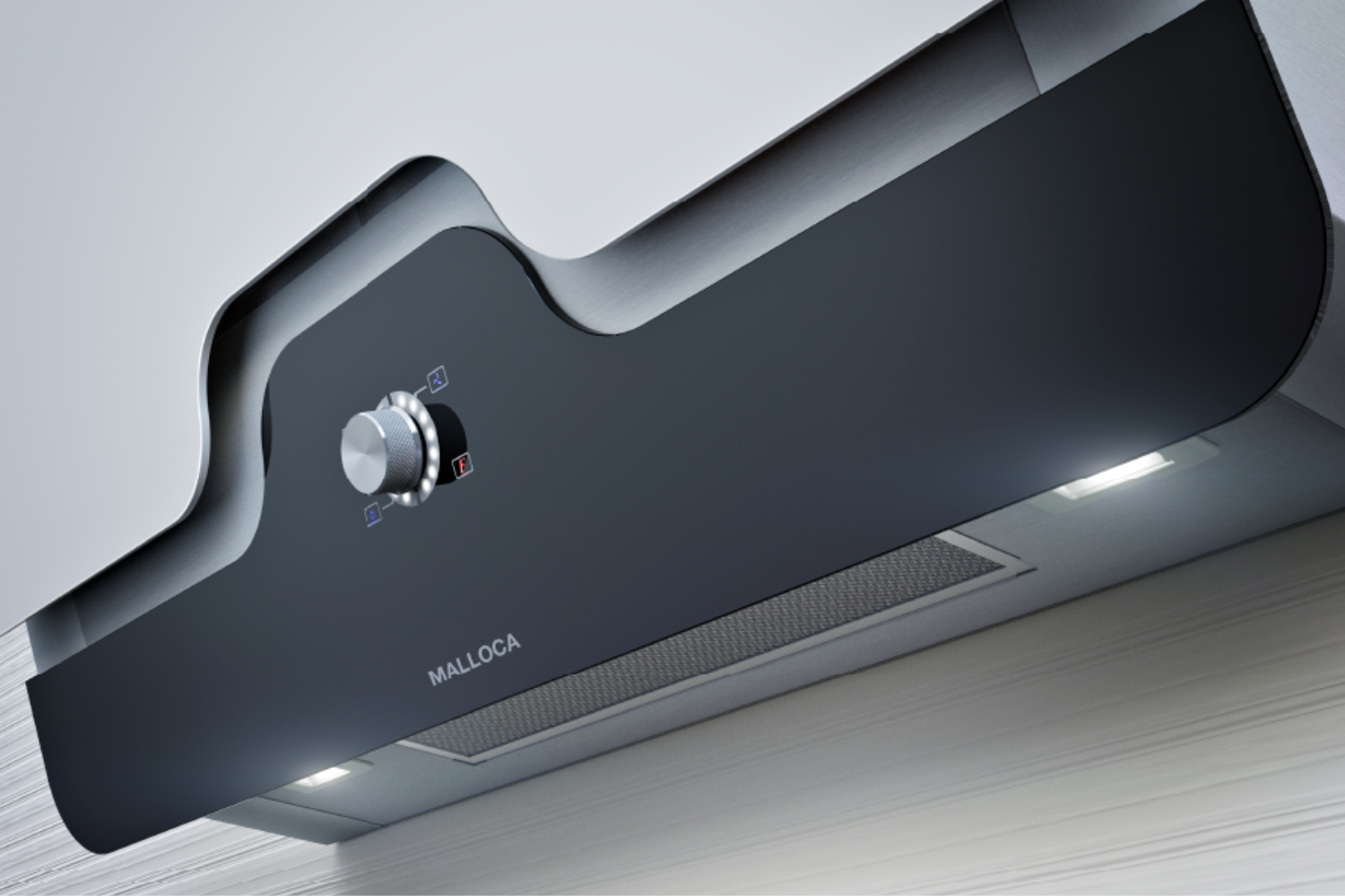 Máy hút mùi áp tường Malloca DRIVE F-152W