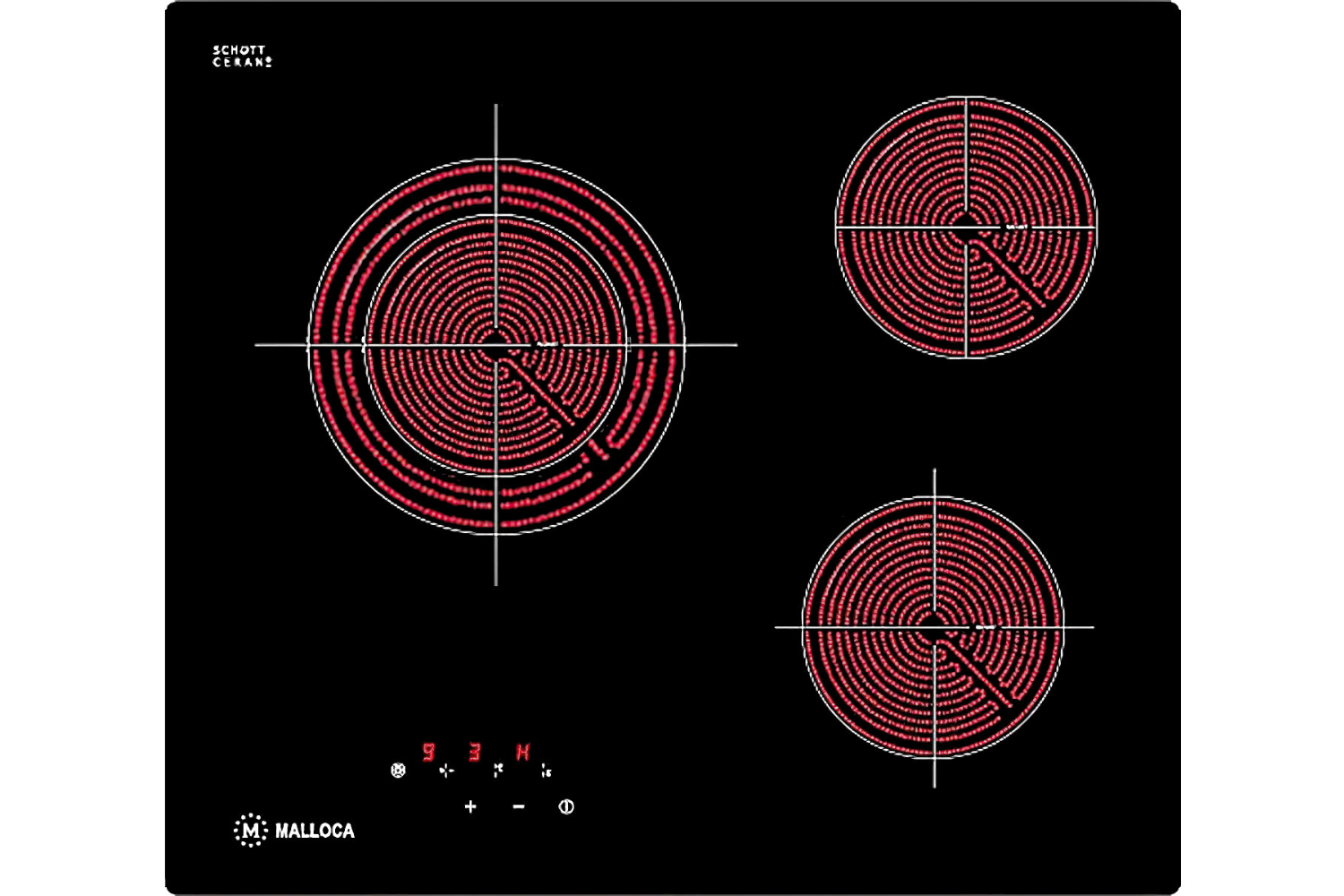 Bếp hồng ngoại Malloca MR 593