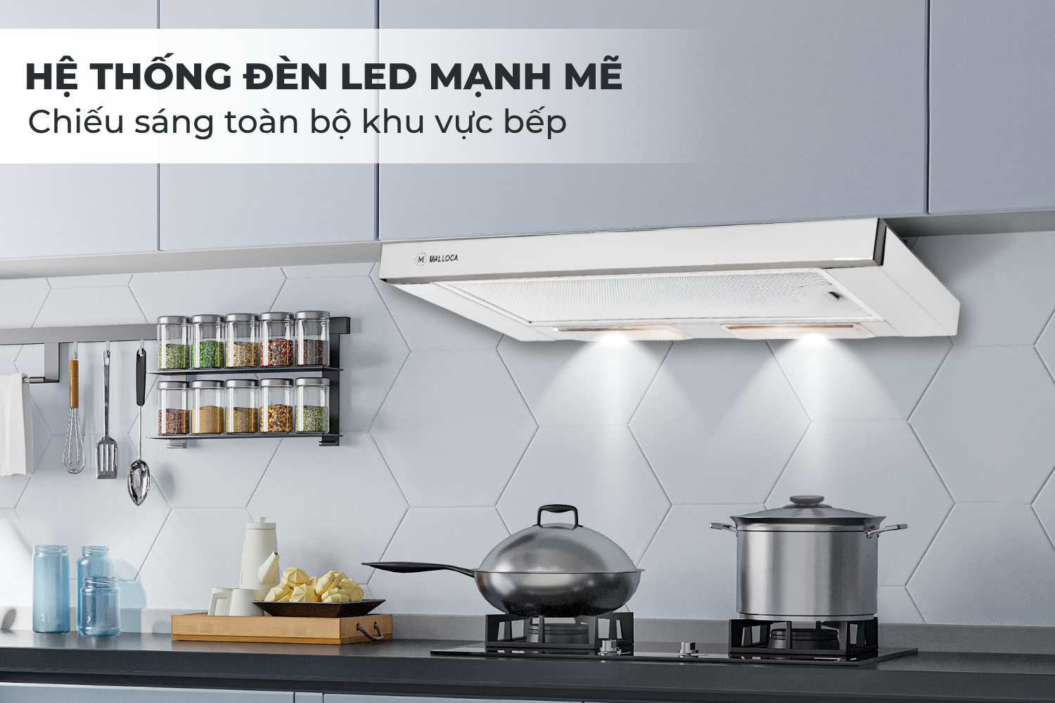 Máy hút mùi âm tủ Malloca K1509 | 90 cm