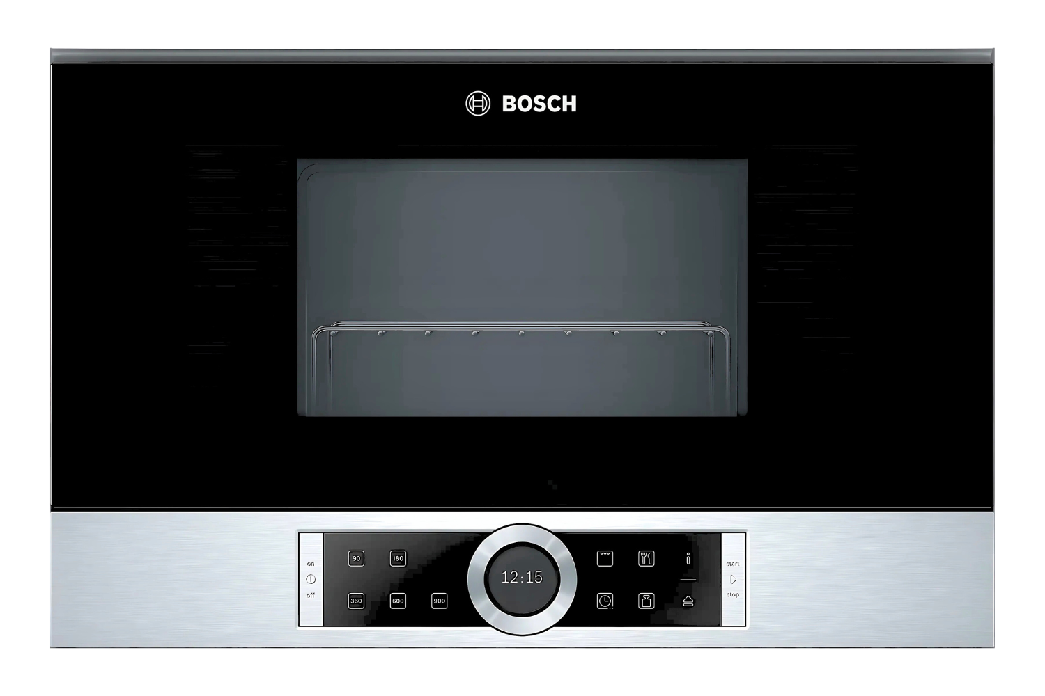 Lò Vi Sóng Không Đĩa Quay Bosch BFL634GS1B Series 8 | Khoang Lò 21 Lít