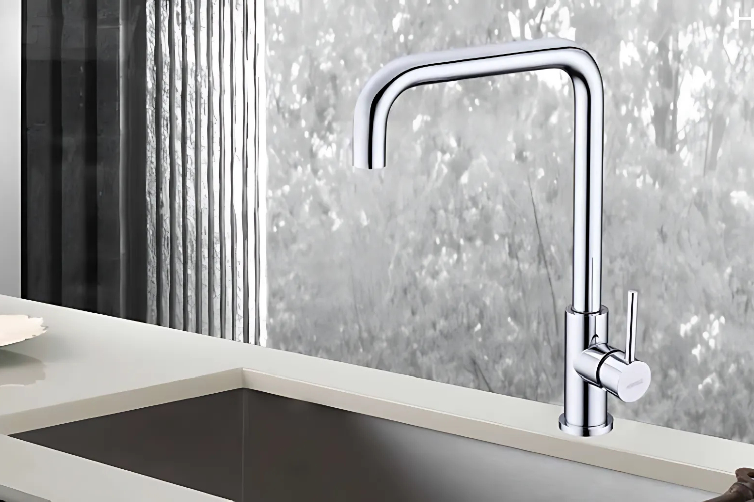 Vòi Rửa Chén1 Đường Nước Lạnh Hafele HT21-CC1F245U (577.55.260) | Đồng Thau Mạ Chrome