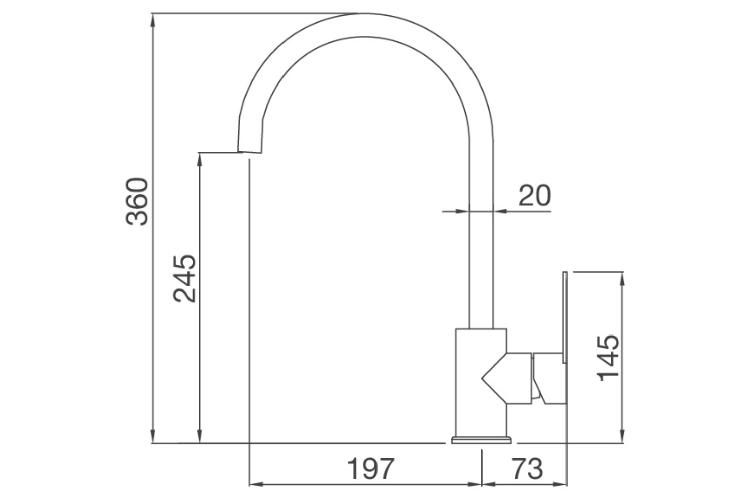 Vòi Rửa Bát Nóng Lạnh Malloca MF-040 | Đồng Thau Sơn Giả Đá, Màu Đen