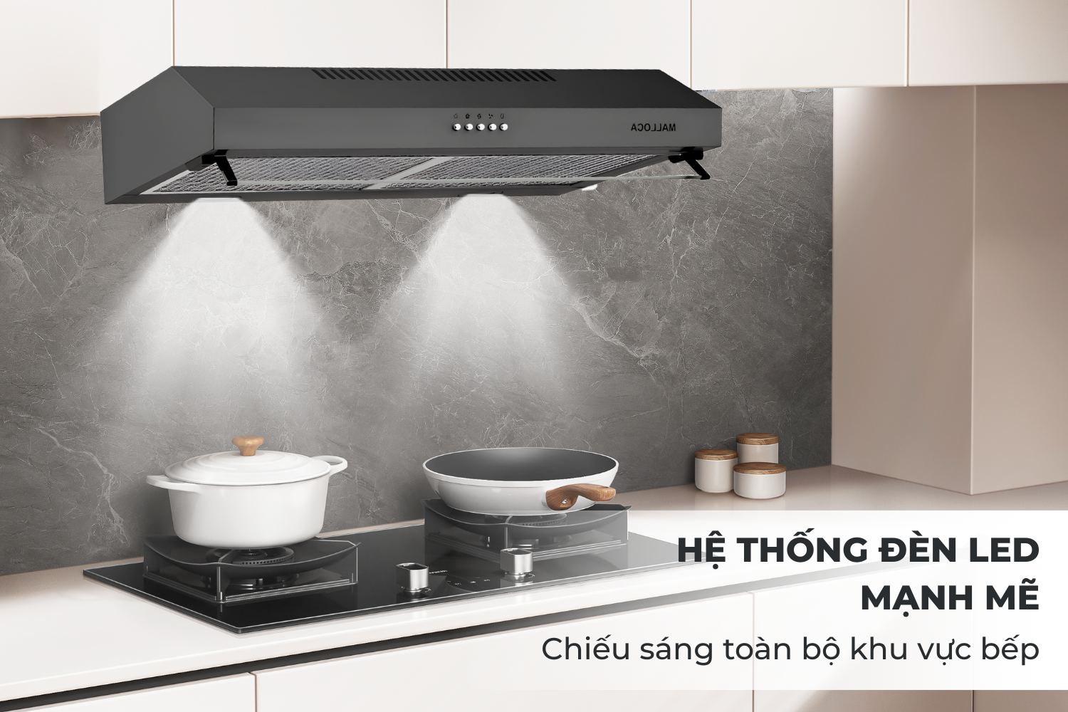 Máy hút mùi âm tủ Malloca H365.7B