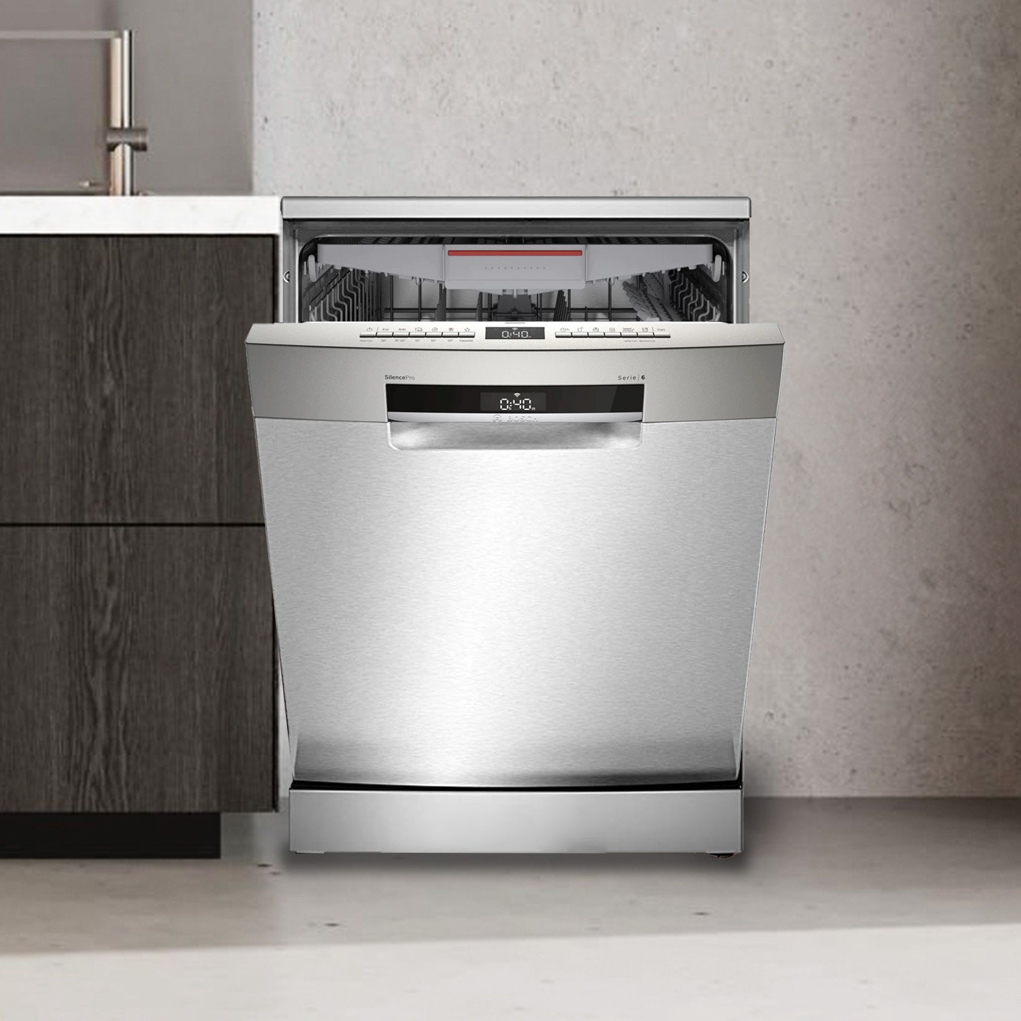 Máy Rửa Bát Độc Lập Bosch SMS6ECI07E Series 6