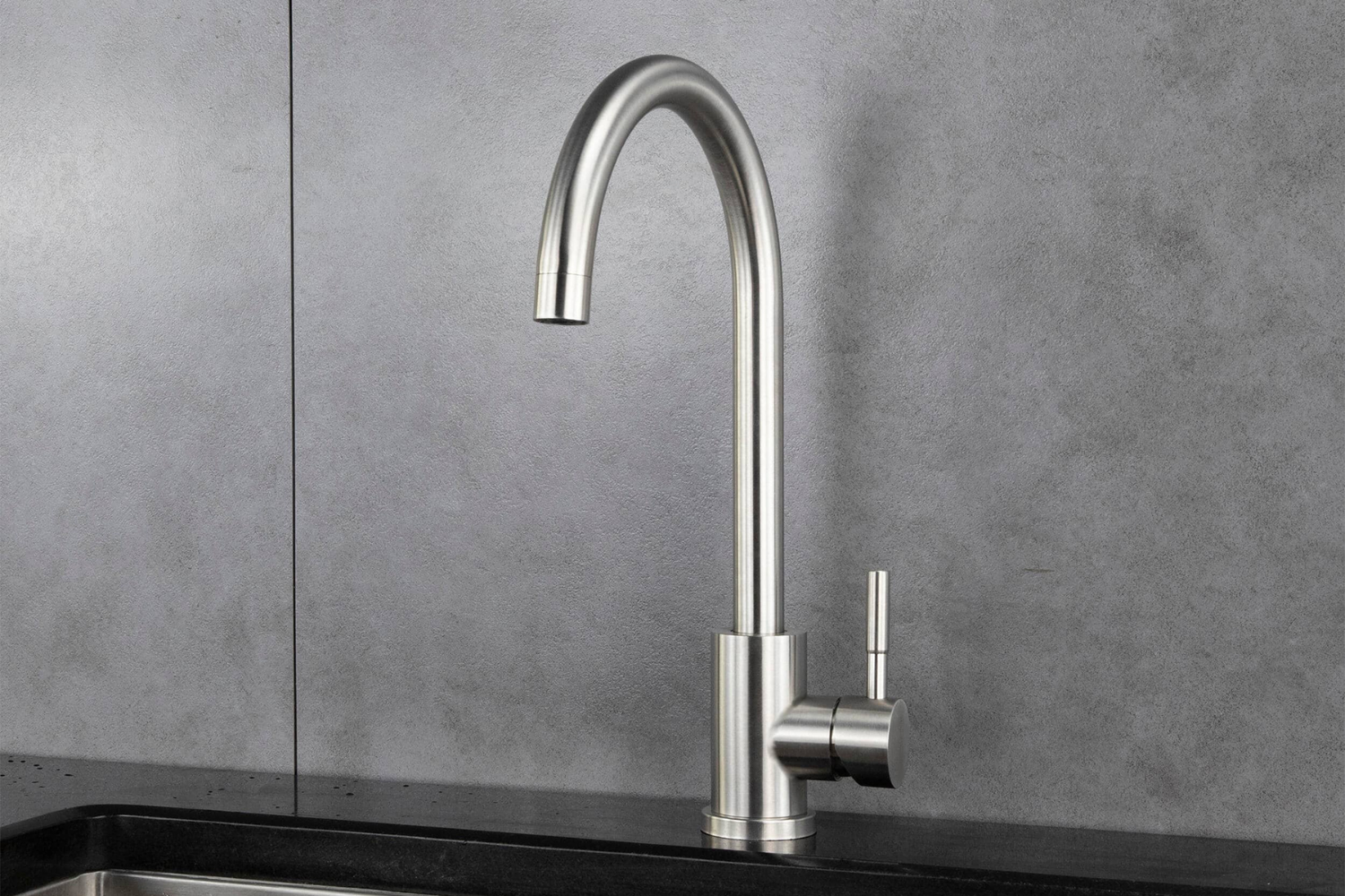 Vòi Rửa Bát Nóng Lạnh Dây Rút Eurosun SKYLAND S-K025S | Inox 304