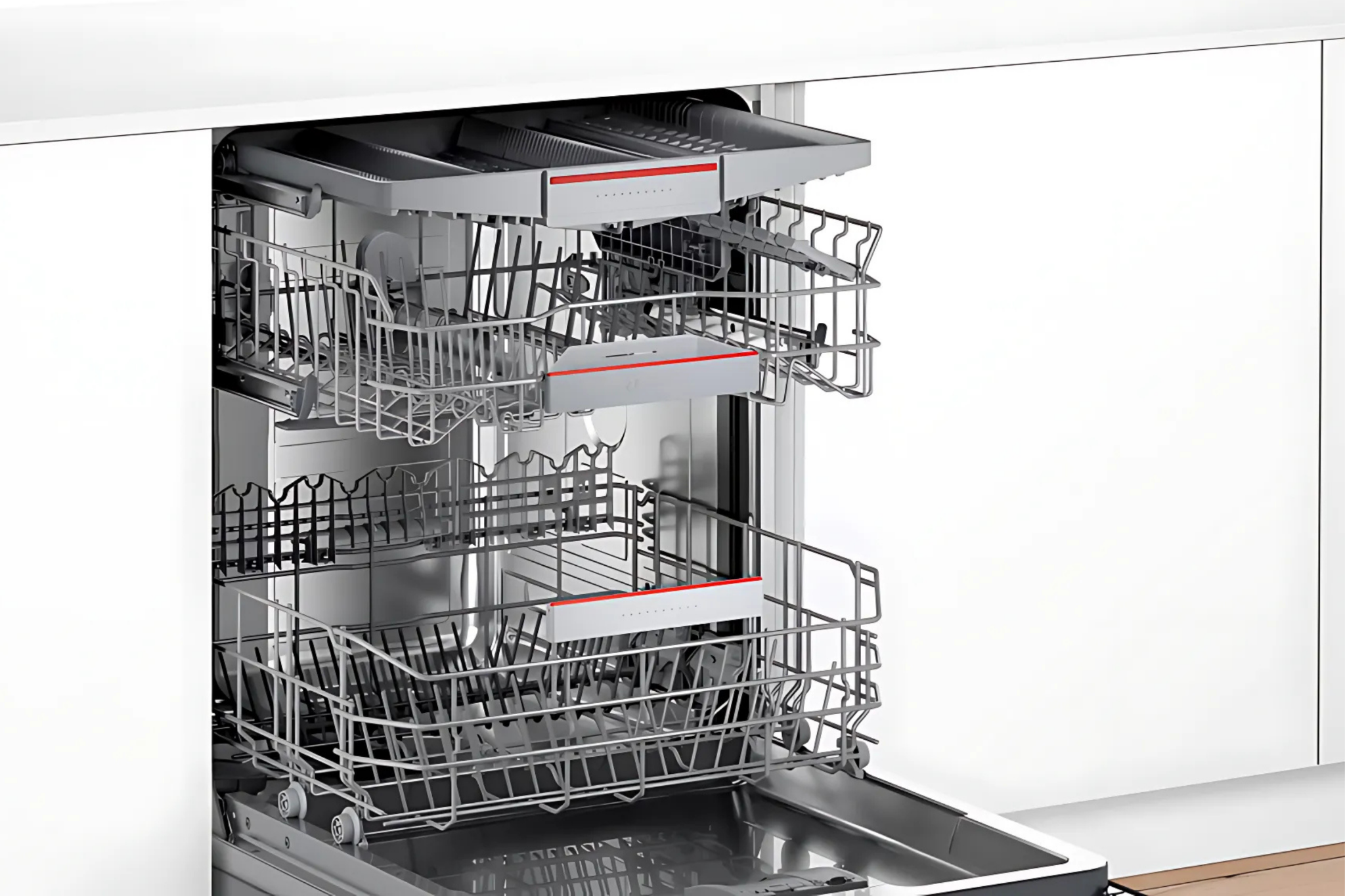 Máy Rửa Bát Âm Bán Phần Bosch SMI4ECS14E Series 4