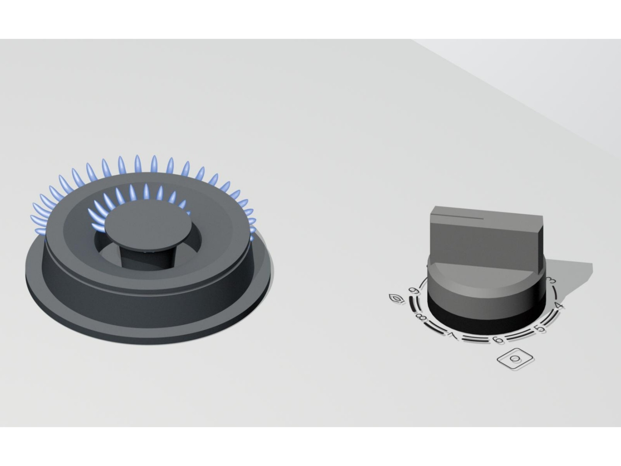 Bếp Gas Đơn Bosch PRA3A6B70 Serie 8 Domino | Lắp Âm 01 Vùng Nấu