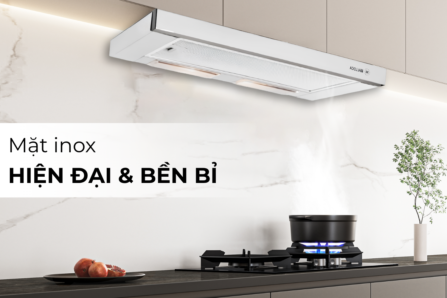 Máy hút mùi âm tủ Malloca K1509 | 90 cm